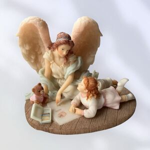 Vintage 1996 Seraphim Classics Angels to Watch Over Me Resin Sculpture Figurine